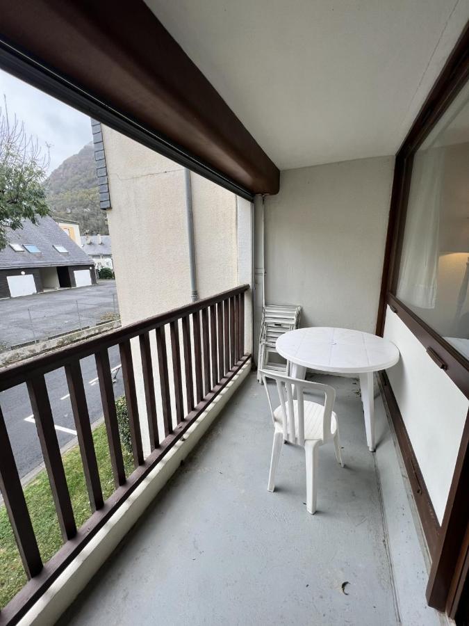 Appt T2 4 Pers Saint Lary Centre Village Parking Buitenkant foto